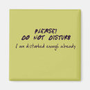 Search for do not disturb magnets Disturbed