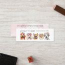 Search for dog grooming loyalty cards Animal care