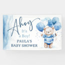 Search for teddy bear banners Blue