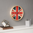 Search for british union jack clocks Great britain