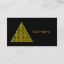 Search for triangle business cards Hipster