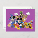 Search for halloween anniversary cards Disney mickey and friends