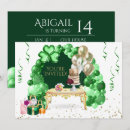 Search for irish birthday invitations Green