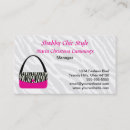 Search for handbag business cards Trendy