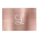 Search for rose gold placemats Girly
