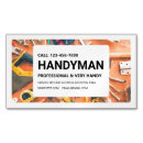 Search for plumbing and electrical business cards Carpenter
