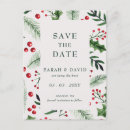Search for christmas party save the dates Red