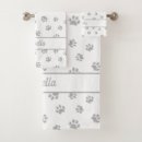 Search for paw print bath towels Cute