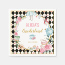 Search for alice in wonderland napkins Girl baby shower