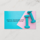 Search for fitness trainer business cards Modern