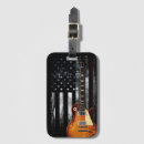 Search for guitar luggage tags Retro