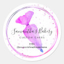 Search for pink bakery stickers Cake designer