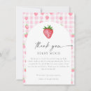 Search for strawberry thank you cards Strawberries