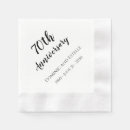 Search for 70th anniversary napkins Seventieth