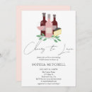 Search for vineyard bridal shower invitations Cheers to love