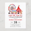 Search for carnival 1st birthday invitations Party