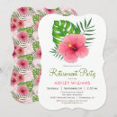 Search for tropical hawaiian retirement invitations Hibiscus