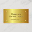 Search for gold embossed business cards Simple