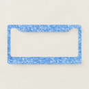 Search for car license plate frames Glitter