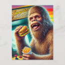 Search for sasquatch postcards Scifi