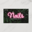 Search for nail salon business cards Modern