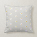 Search for daisy pillows White