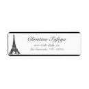 Search for paris france return address labels Destination
