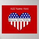 Search for welcome home posters Military