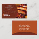 Search for catering business cards Bbq