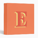 Search for orange binders Stylish