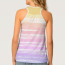 Search for pink purple stripe tank tops Yellow