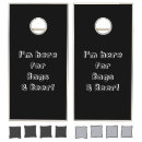 Search for beers cornhole sets Black