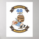Search for 40th birthday posters Cheers to 40 years