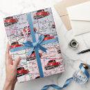Search for map wrapping paper Old