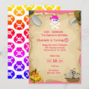 Search for treasure chest invitations Skull