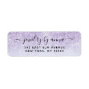 Search for glitter return address labels Modern