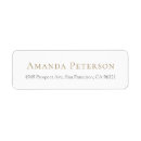 Search for classic return address labels Simple