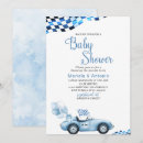 Search for race car baby shower Watercolor