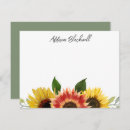 Search for sunflower note cards Botanical