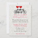 Search for bicycle wedding invitations Unique