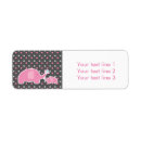 Search for elephant return address labels Grey