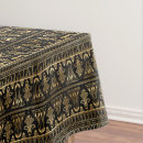 Search for art deco tablecloths Black