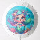 Search for mermaid balloons Ocean