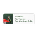 Search for wildlife return address labels Red