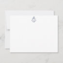 Search for initial note cards Navy blue