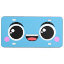 Search for kawaii license plates cartoon