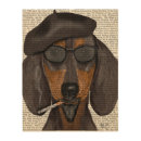 Search for vintage wood wall art Dachshund