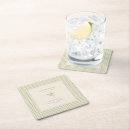 Search for baby shower coasters Greenery