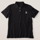 Search for embroidered polos tshirts black