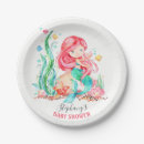Search for mermaid paper plates Mermaid baby shower